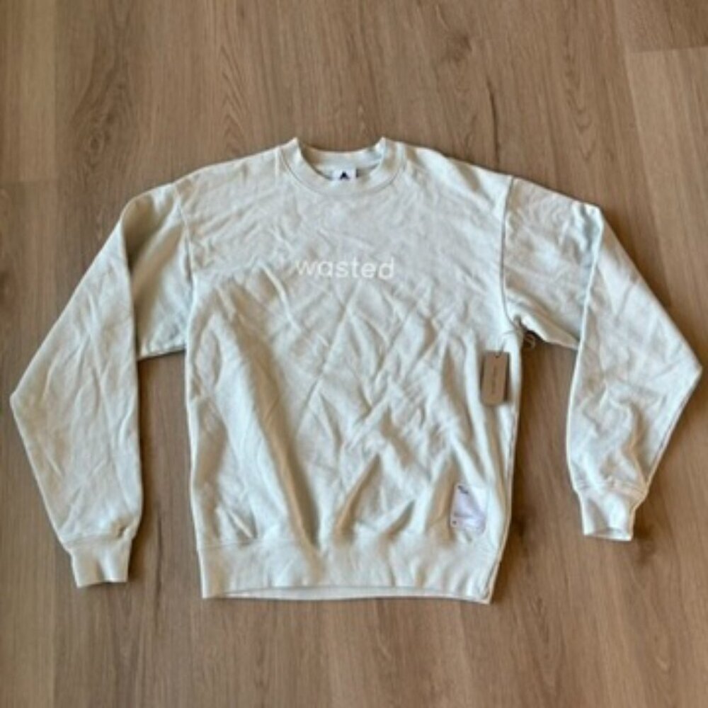 ** NWT Wasted Collective Sweatshirt Generous WASTED Green Small